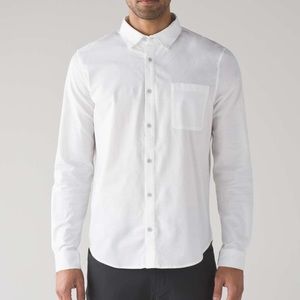 lululemon Men’s Commission long sleeve button down - Quick Oxford
